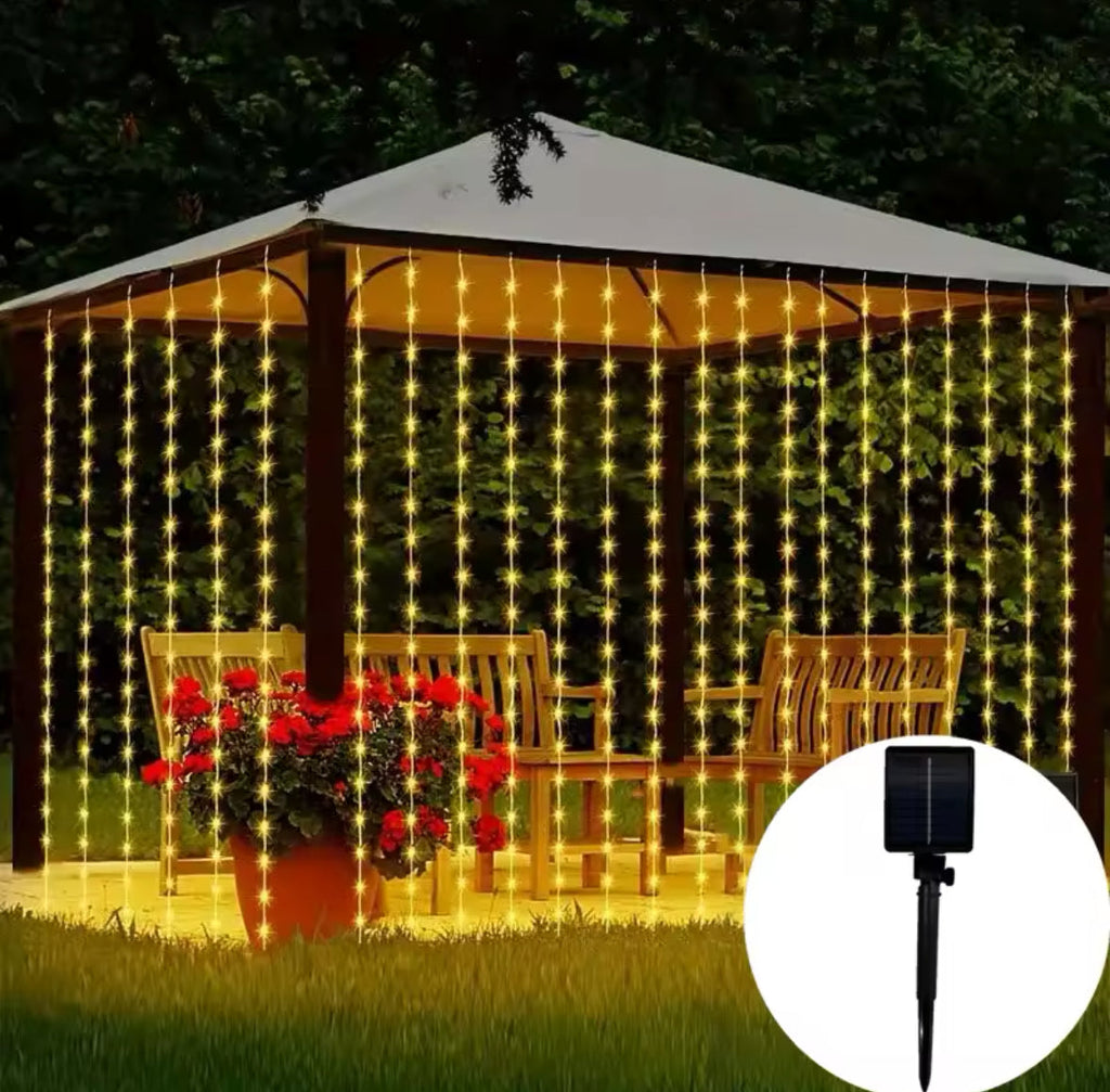 Wetterfeste Outdoor Solar LED Lichterkette