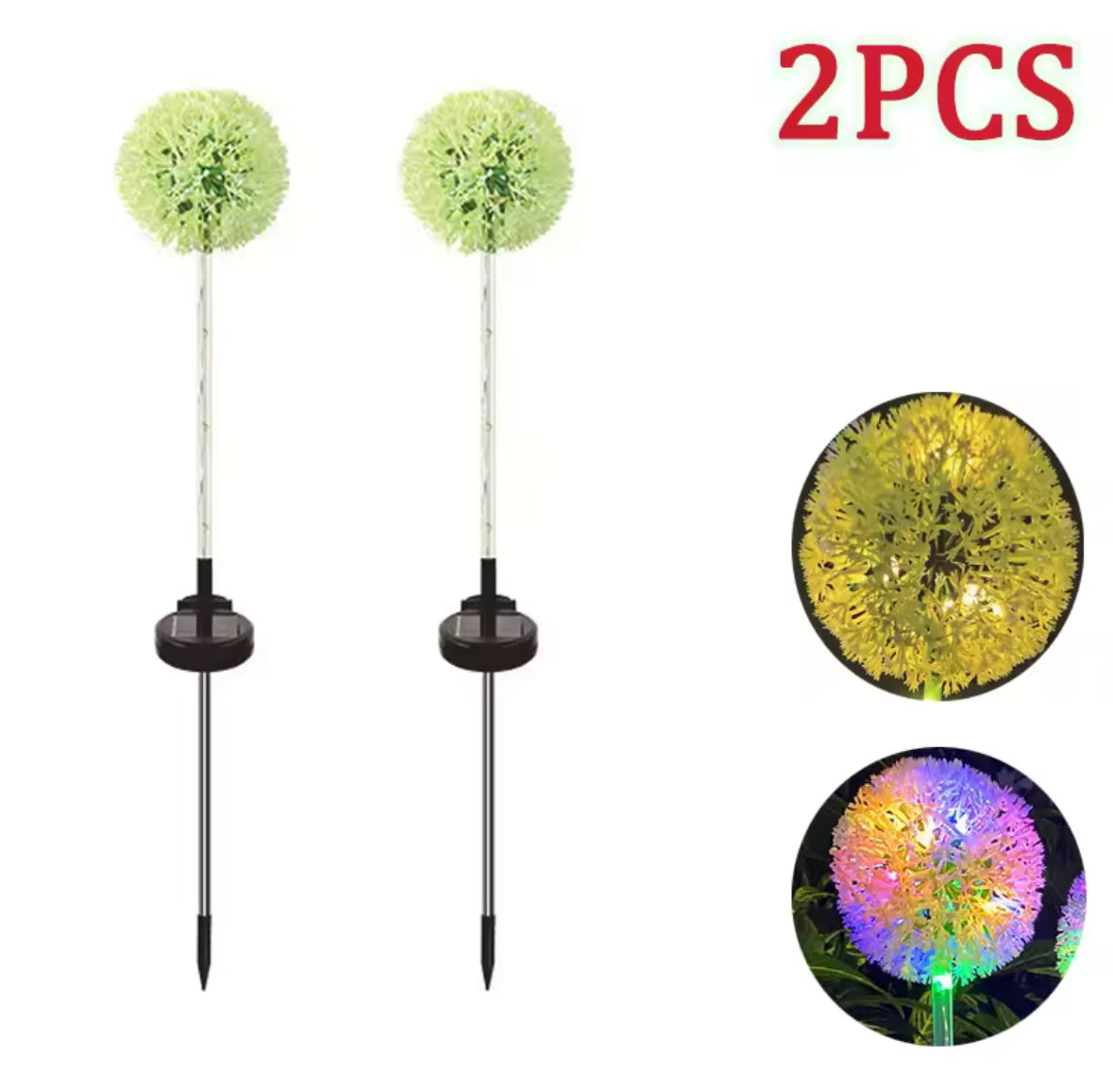 Solar Löwenzahn LED Outdoor Gartenlicht