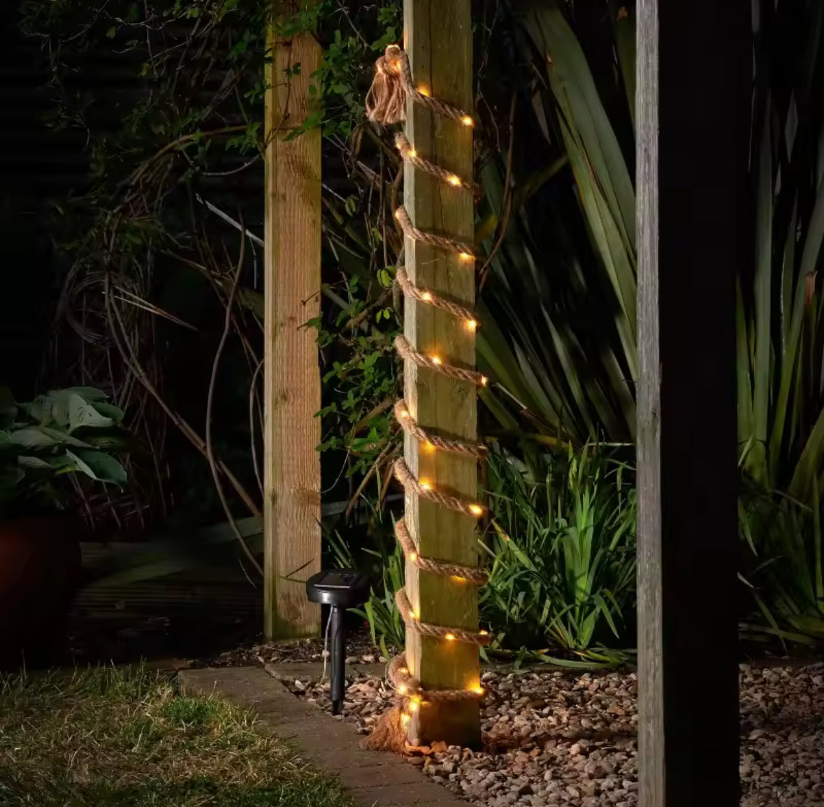 Dekorative Solar LED Schnur