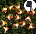 Wetterfeste Solar LED Lichterkette im Bienen-Design