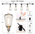 Wetterfeste Outdoor LED Lichterkette mit Bruchsicheren LED-Birnen