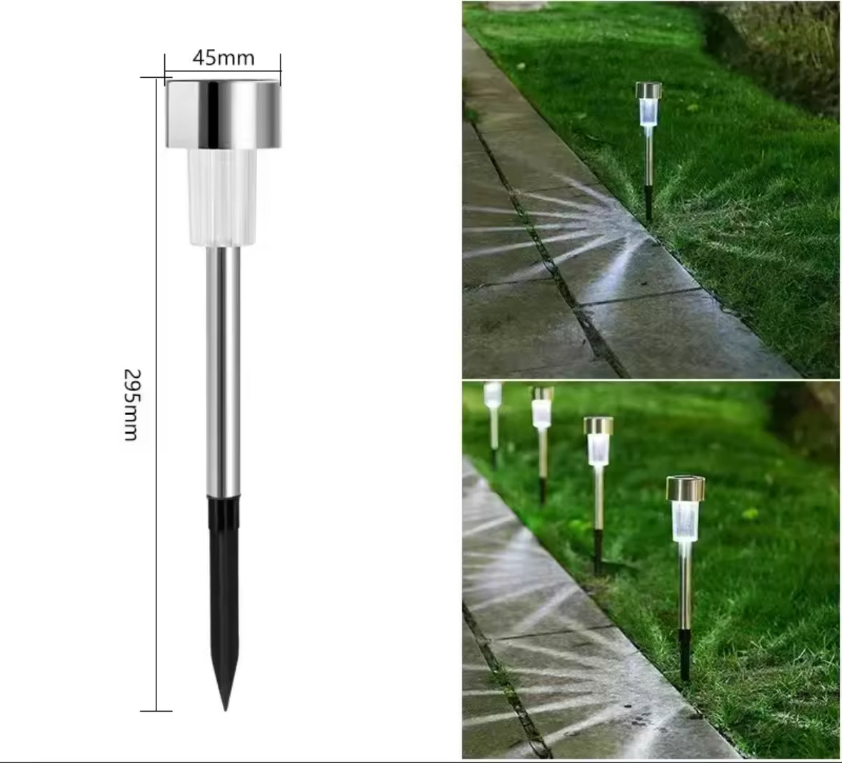 Solar Weglichter Outdoor Set