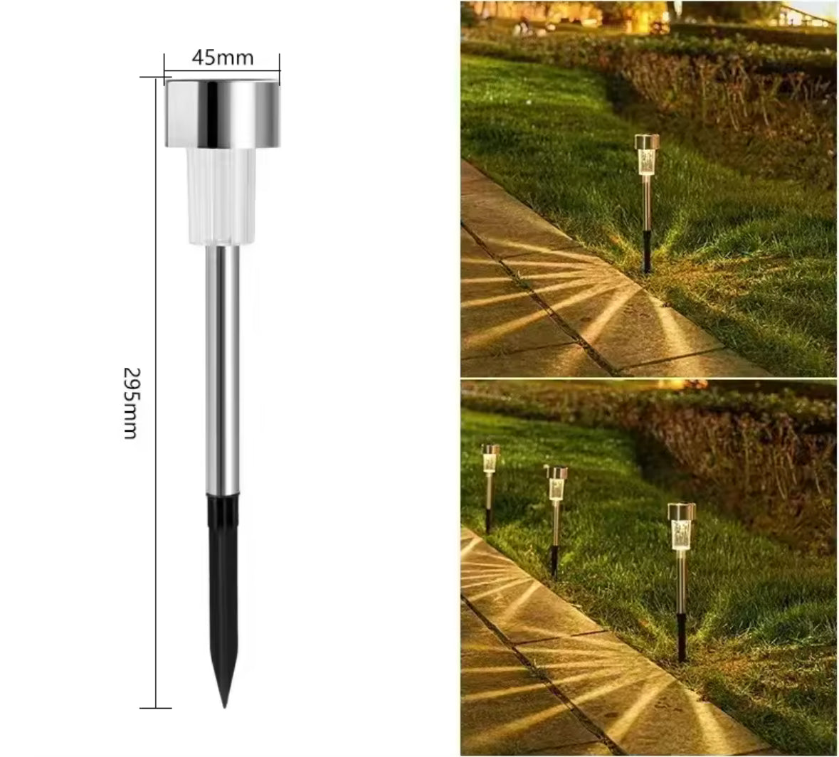 Solar Weglichter Outdoor Set