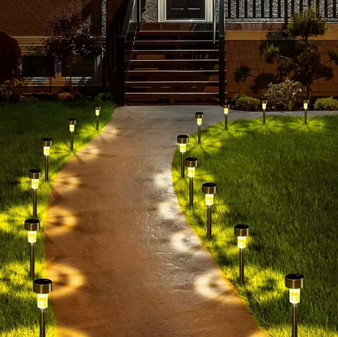 Solar Weglichter Outdoor Set