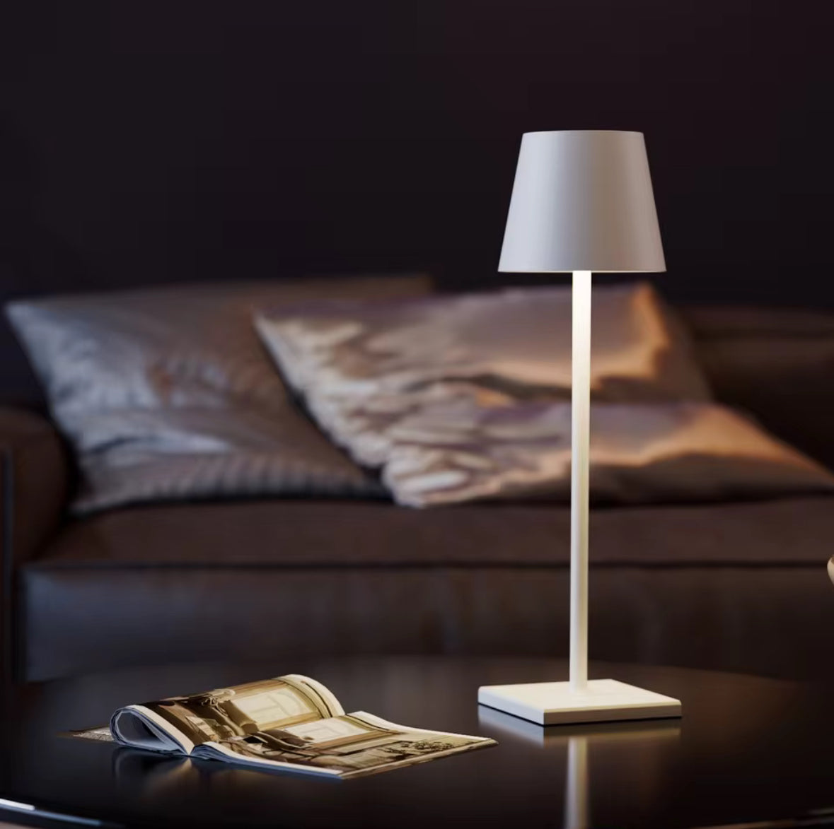 LED Tischlampe mit Akku