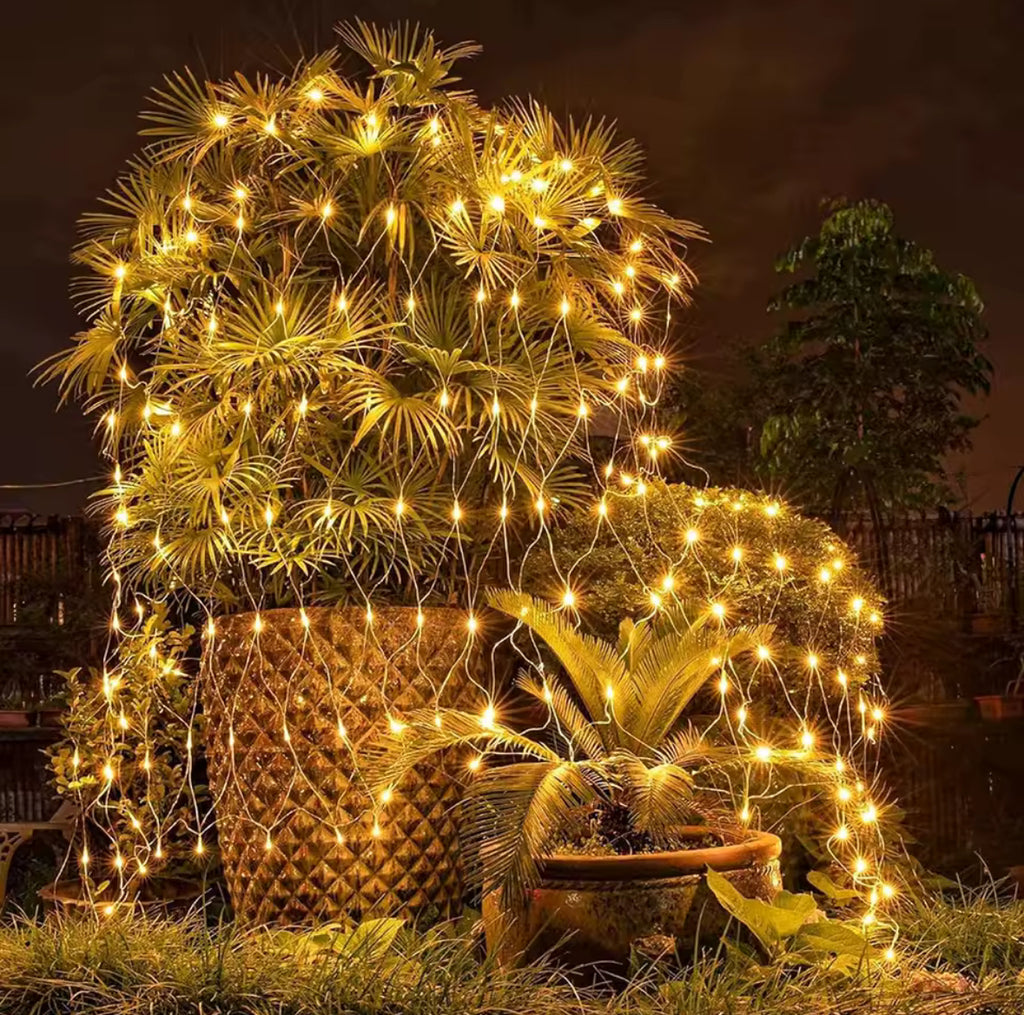 Solar LED Netz Outdoor Lichter Dekoration