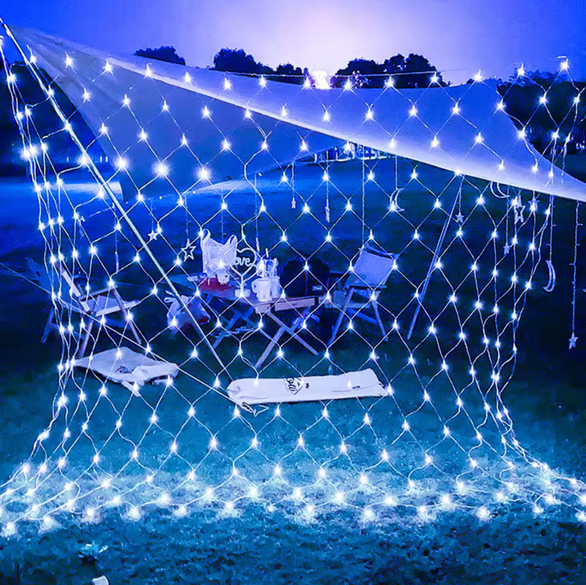 Solar LED Netz Outdoor Lichter Dekoration