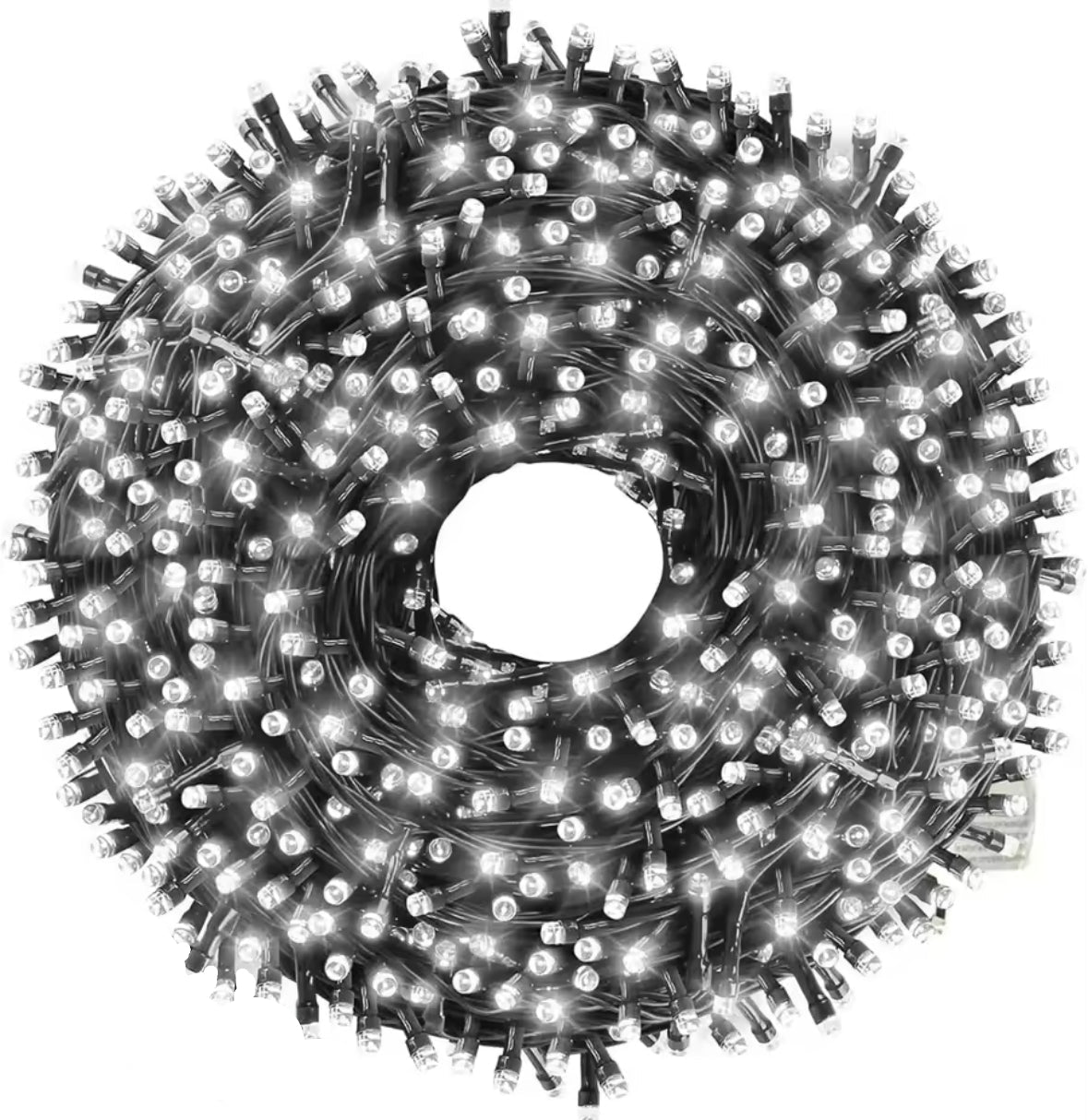 LED Lichterkette Outdoor | Wetterfeste Weihnachtsbeleuchtung 10–100 m | 8 Modi, Warmweiss, Kaltweiss & Bunt für Garten, Balkon & Baum