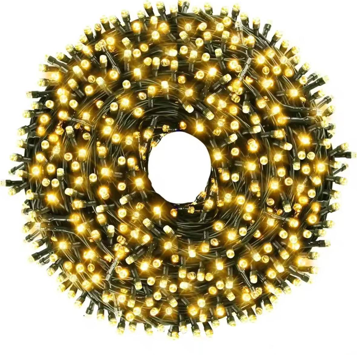 LED Lichterkette Outdoor | Wetterfeste Weihnachtsbeleuchtung 10–100 m | 8 Modi, Warmweiss, Kaltweiss & Bunt für Garten, Balkon & Baum