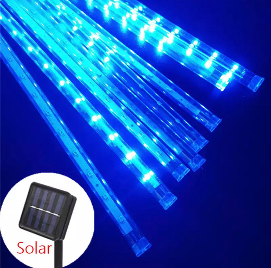 LED Beleuchtungsrohr Lichterkette mit Regentropfen Effekt