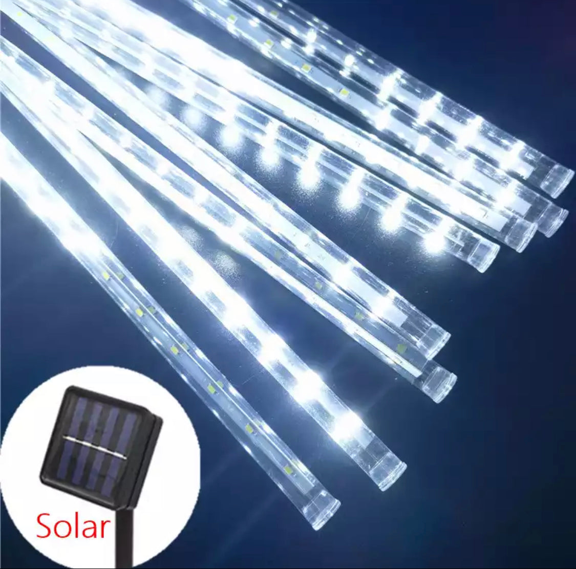 LED Beleuchtungsrohr Lichterkette mit Regentropfen Effekt