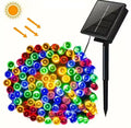 Solar Lichterkette für den Garten | 7–32 m mit Dämmerungssensor, warmweiss oder bunt | Für Strauch, Zaun, Balkon & Weihnachtsdeko aussen