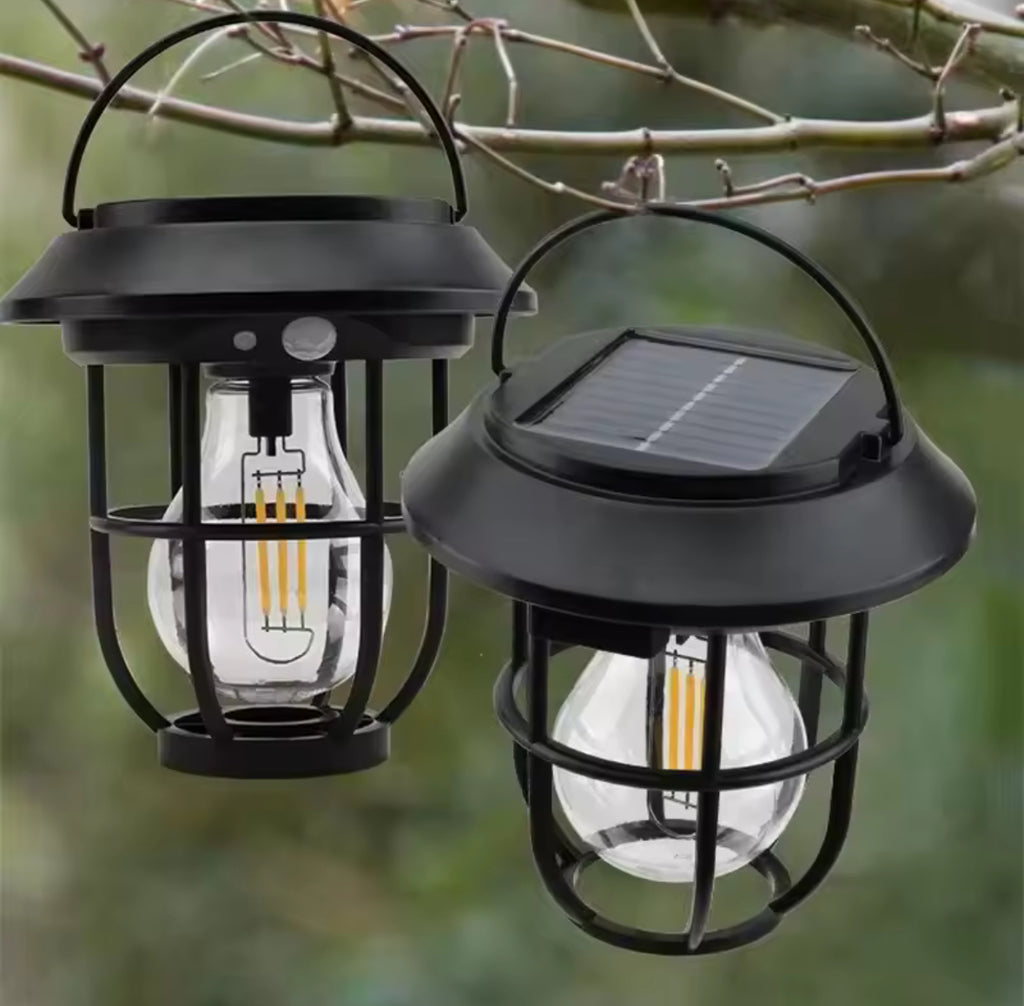 Solar Gartenleuchte 3-in-1 mit Bewegungsmelder | Wegleuchte, Tischlaterne & Wandlicht IP65, 3 Modi | Kabelloses Solarlicht für Weg, Eingang & Terrasse