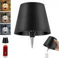 LED Flaschen-Tischlampe mit Akku | Kabelloses Bar-Licht mit Touch & 3 Lichtfarben, USB-C | Stimmungslicht für Esstisch, Bartresen, Balkon & Apéro
