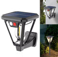 Solar Wegeleuchte 2-in-1 mit Bewegungsmelder | Erdspiess oder Wandmontage, 3 Modi, IP65 | Modernes Sensor-Solarlicht für Weg, Einfahrt & Hauswand