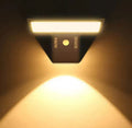 Solar Sicherheitsleuchte mit Bewegungsmelder | 90 LED Flutlicht, 4 Modi, 2600 mAh, IP65 | Kabelloses Aussenlicht für Garage, Hauseingang & Hof